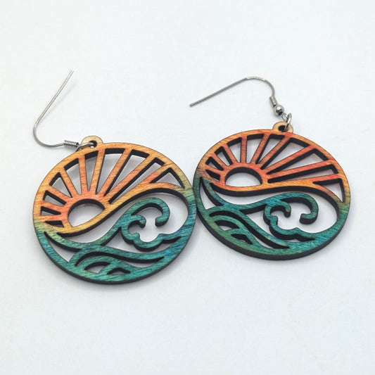 Handmade Earrings Laser Cut