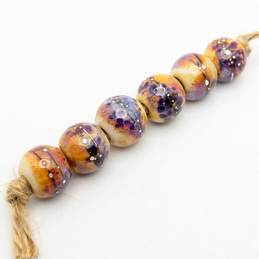 Opal Yellow Rounds Set of 6