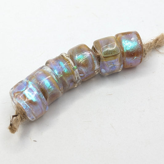 Dichroic Glass Beads 6