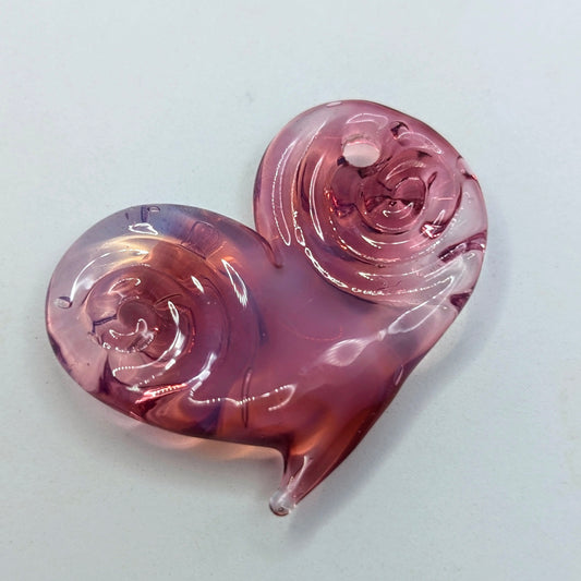 Borosilicate Heart Pendant