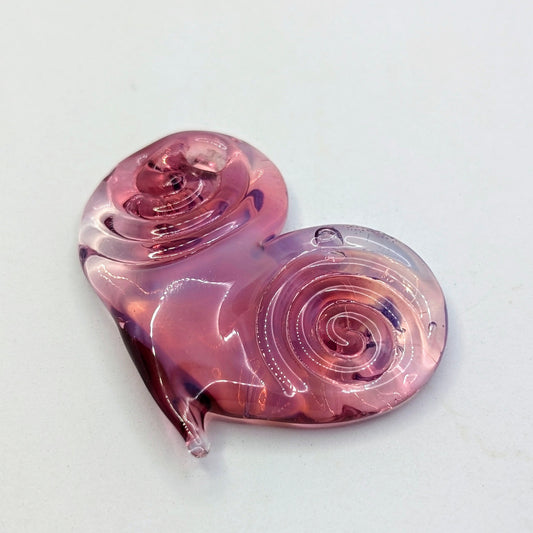 Borosilicate Heart Pendant