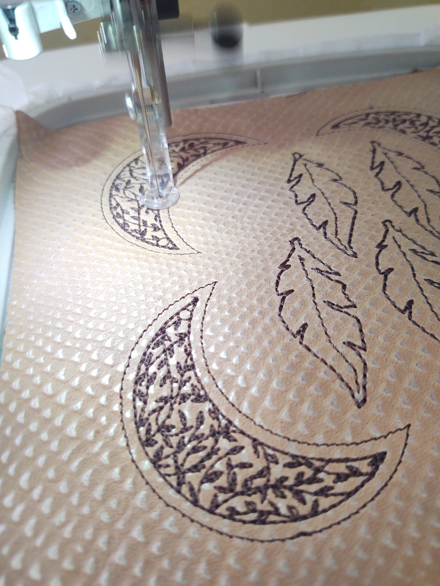 Machine Embroidered and Sewn Goods