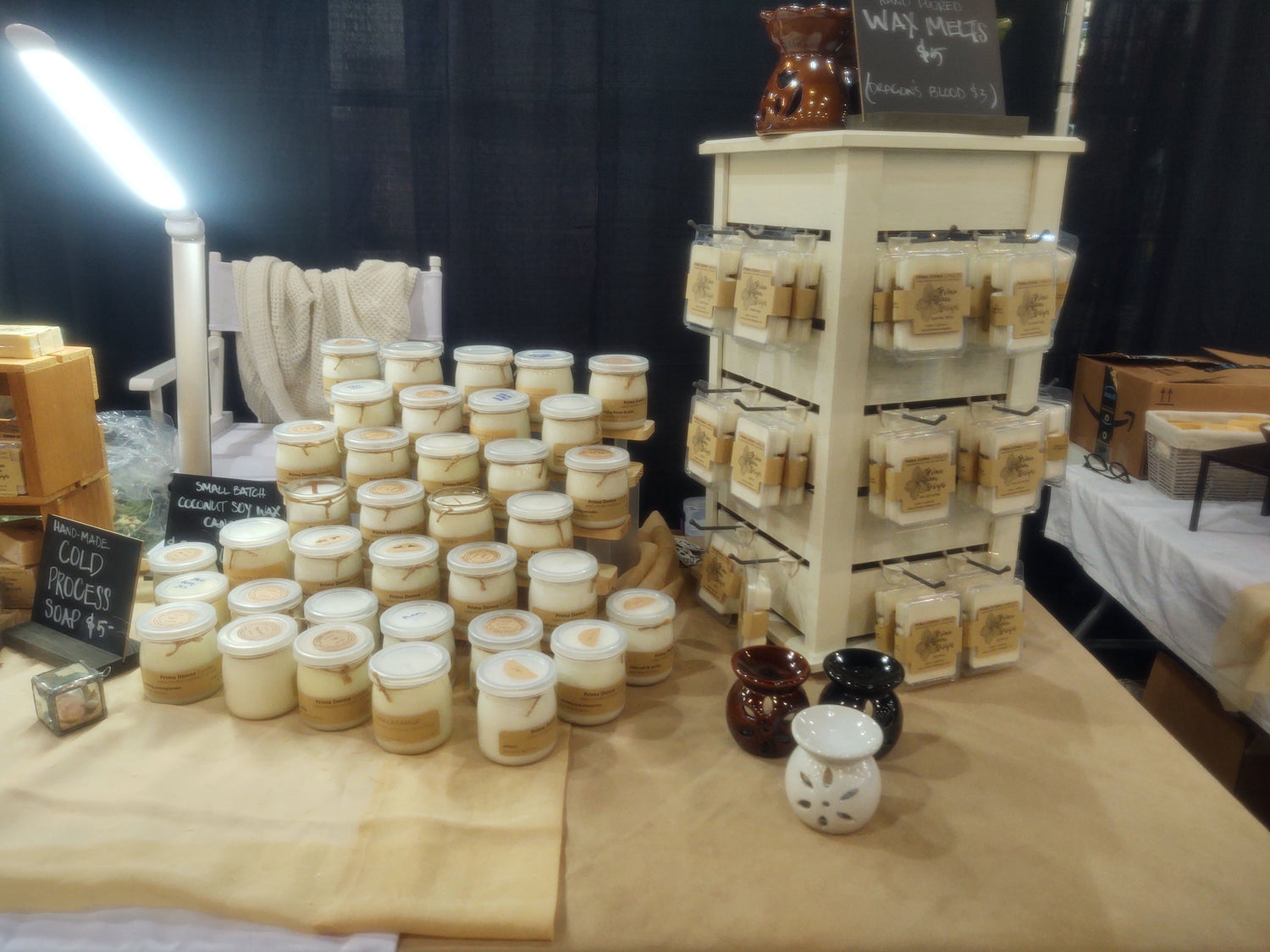 Hand-poured Candles and Wax Melts
