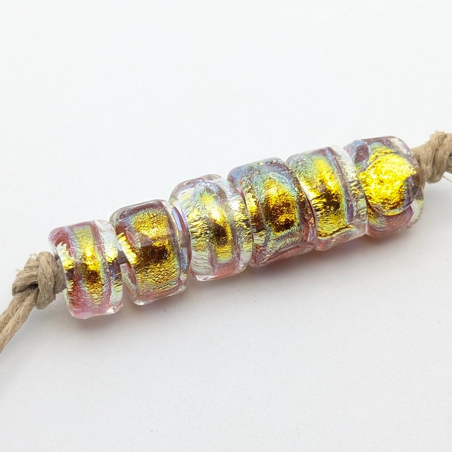 Dichroic Glass Beads 6