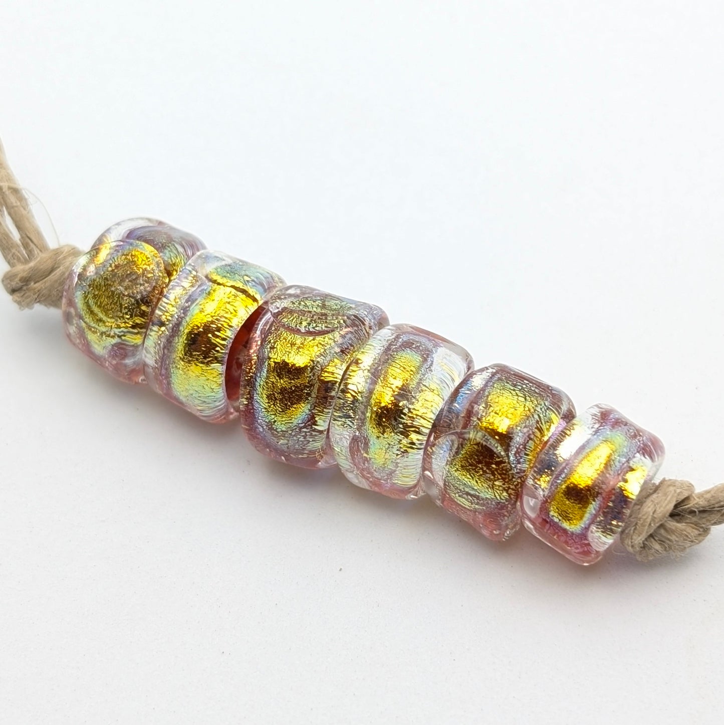Dichroic Glass Beads 6