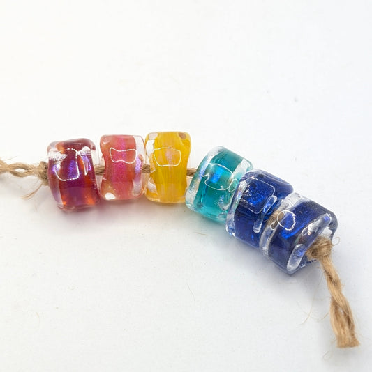 Dichroic Glass Beads 6